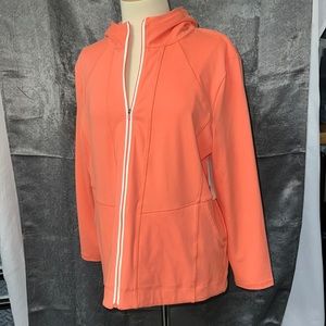 NWT T by TALBOTS / UPF 50+ protection zip hoodie / PXL